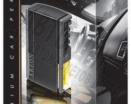 Ароматизатор воздуха на дефлектор жидкостный "AREON CAR BOX" AC01 Gold, 8мл