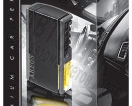 Ароматизатор воздуха на дефлектор жидкостный "AREON CAR BOX" AC02 Silver, 8мл