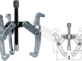 Съёмник подшипников 3-х лапый Бол.Китай
