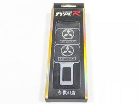 Заглушка ремня безопасности TYPE R, металлическая