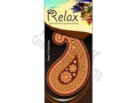 Ароматизатор воздуха подвесной на бумажной основе "Sapfire Relax" SAP-SAT-2071 Кофе