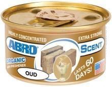 Ароматизатор воздуха на панель органический "ABRO Scent" Сандаловое дерево 42г AS-560-OU