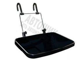 Столик автомобильный "iSky" iOR-T 36x28x4см, черный