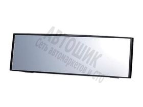 Зеркало в салон M1 заднего вида, Carmate Convex Mirror, сферическое, 240 мм, черное