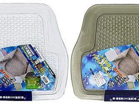 Коврик "BONFORM Кристалл" 6372-08CL задний, 51 х 47см, 100%  ПВХ, прозрачный