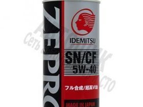 Масло моторное  IDEMITSU ZEPRO EURO SPEC F-S SN/CF 5w40 1л (Синтетическое)