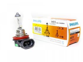 12362PR C1,Лампа H11 55W Phillips Vision+30%,коробка