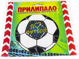 Коврик на панель "Я люблю футбол" 18,8*12см 822001