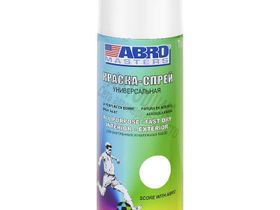 Краска-спрей БЕЛЫЙ ГЛЯНЕЦ 226г SP-016-AM ABRO Masters