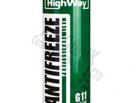 Антифриз HighWay Зелёный Long Life G11  1кг (-40С)