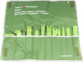 Набор пластиковых съёмников для панелей облицовки 11пред. 825911 ДЕЛО ТЕХНИКИ