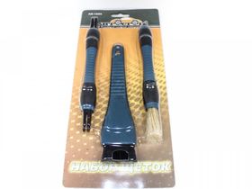 Набор щеток для чистки труднодоступных мест(3шт) Автостоп MG-AB-1890