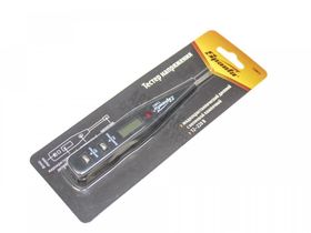 Тестер напряжения 12-220В жидкокристалический дисплей с неоновой лампочкой/Sparta М130855