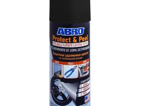 Краска защитная удаляемая ЧЕРНАЯ на полимерной основе 312гр PR-555-BLK ABRO