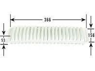 Фильтр воздушный A-1014 (17801-20050/SAK-A33800) SAKURA