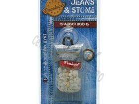 Ароматизатор воздуха подвесной меловой "Freshco jeans&stone" jst-03 Сладкая жизнь