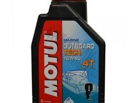 Motul  Outboard Tech 4T 10w40 1л, полусинтетическое