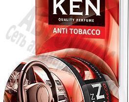 Ароматизатор воздуха на панель органический "AREON KEN" AKB07 Anti Tobacco