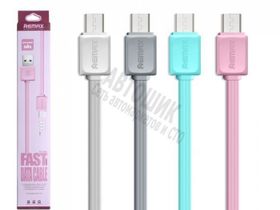 Кабель ReMax FAST DATA RC-008m microUSB, 1м