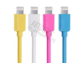Кабель ReMax Light USB Data Cable, RC-006i, 2m, iPhone 5/6