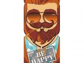 Ароматизатор воздуха подвесной на бумажной основе "Freshco Территория Мужчин BE HAPPY" AR1TM060 Океа