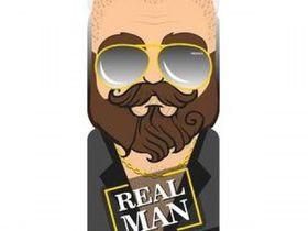 Ароматизатор воздуха подвесной на бумажной основе "Freshco Территория Мужчин REAL MAN" AR1TM040 Блэк