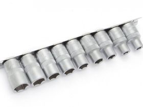 Набор головок 6-ти гранных 1/2" 9пр. (8,9,10,11,12,13,14,15,17мм) 620109 ДЕЛО ТЕХНИКИ