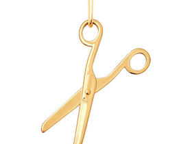 Подвеска из золота «ножницы» sokolov арт пз022
