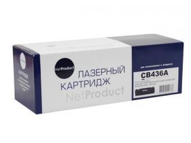 Картридж NetProduct (N-CB436A) для HP LJ P1505/M1120/M1522, 2K