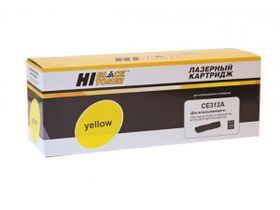 Тонер-картридж Hi-Black (HB-CE312A) для HP CLJ CP1025/1025nw/Pro M175, № 126A, Y, 1K