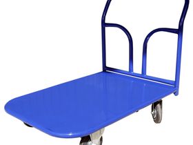 Тележка 4х колесная ТП-8 (700х1000 мм) + комплект литых колес 160 мм (2Н+2П) 145 кг