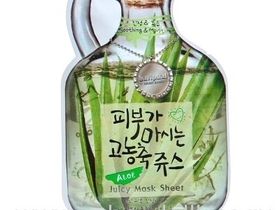 Тканевая маска для лица с натуральным соком, алоэ вера Baviphat Aloe Juicy Mask Sheet