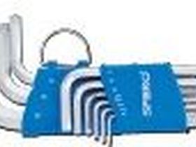 Набор шестигранных L-образных ключей с шаром(1.5-10мм), 9 предметов