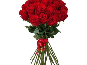 Акция! Букет из 25 красных роз