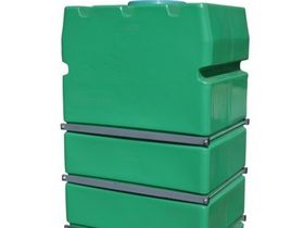 Емкость 1000л прямоугольная вертикальная 980*710*1640