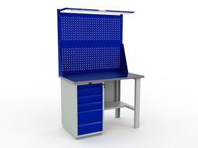 Верстак слесарный WT120.WD5/F1/WS2.1