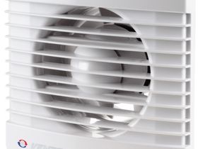 Вентилятор вытяжной, бытовой, накладной, в ванную, санузел. Вентс 100 МТН. + датчик влажности + таймер