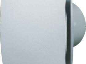 Вентилятор вытяжной, бытовой, накладной, в ванную, санузел. Вентс 125 ЛДТ алюм.мат. Декоративная лицевая панель. + Таймер