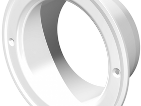 Фланец пластиковый d100. для крепления круглых воздуховодов к стене