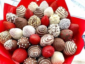 Букет из клубники в шоколаде Сильфи