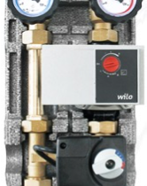 Cмесительная насосная группа Bvi DN20 с насосом Wilo Para 15/6 SC