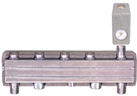 Распределительный коллектор со встроенным гидравлическим разделителем HVW90 для 2-х групп Bvi DN20