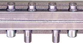 Распределительный коллектор со встроенным гидравлическим разделителем HV90 для 2-х групп Bvi DN20