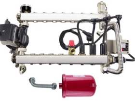 Автономный насосно-нагревательный модуль ABC МЕ-3500 Вт. Коллектор на 7 выходов.