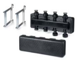 Распределительный коллектор компактный HV125 для 3-х групп DN25, 1 ?" НГ