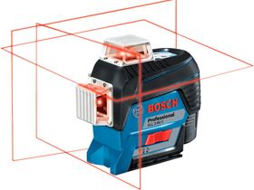 Лазерный уровень Bosch GLL 3-80 C + BM 1 (12 V) + L-Boxx