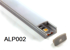 Профиль для светодиодной ленты Накладной. Мод 002. Длина - 3м