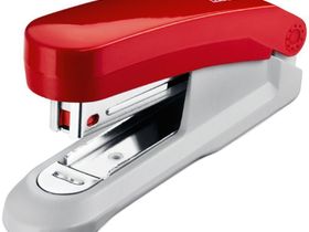 Степлер №10 Novus "E15" до 15л., пластиковый корпус, красный блестящий