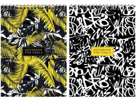 Блокнот А5 60л. на гребне ArtSpace "Узоры. Quite the thing", твердая подложка