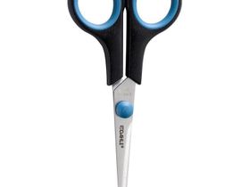 Ножницы для левшей Dahle "Office Comfort-Grip", 14см, мягкие вставки, блистер